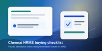 Chennai HRMS Buying Checklist for SMEs